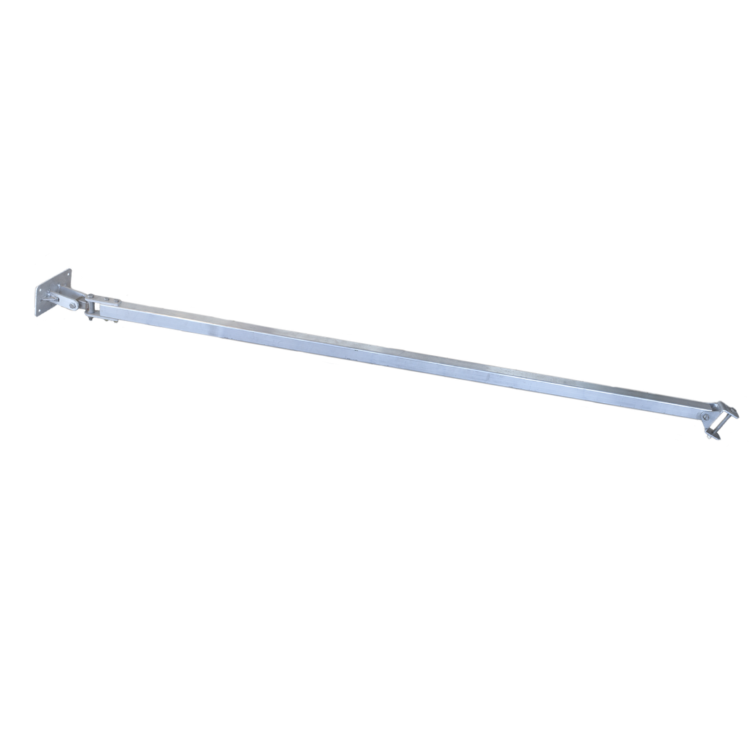 Aluminum anchoring arm designed for durable and reliable dock installations, offering strong support and stability.