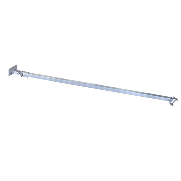 Aluminum anchoring arm designed for durable and reliable dock installations, offering strong support and stability.