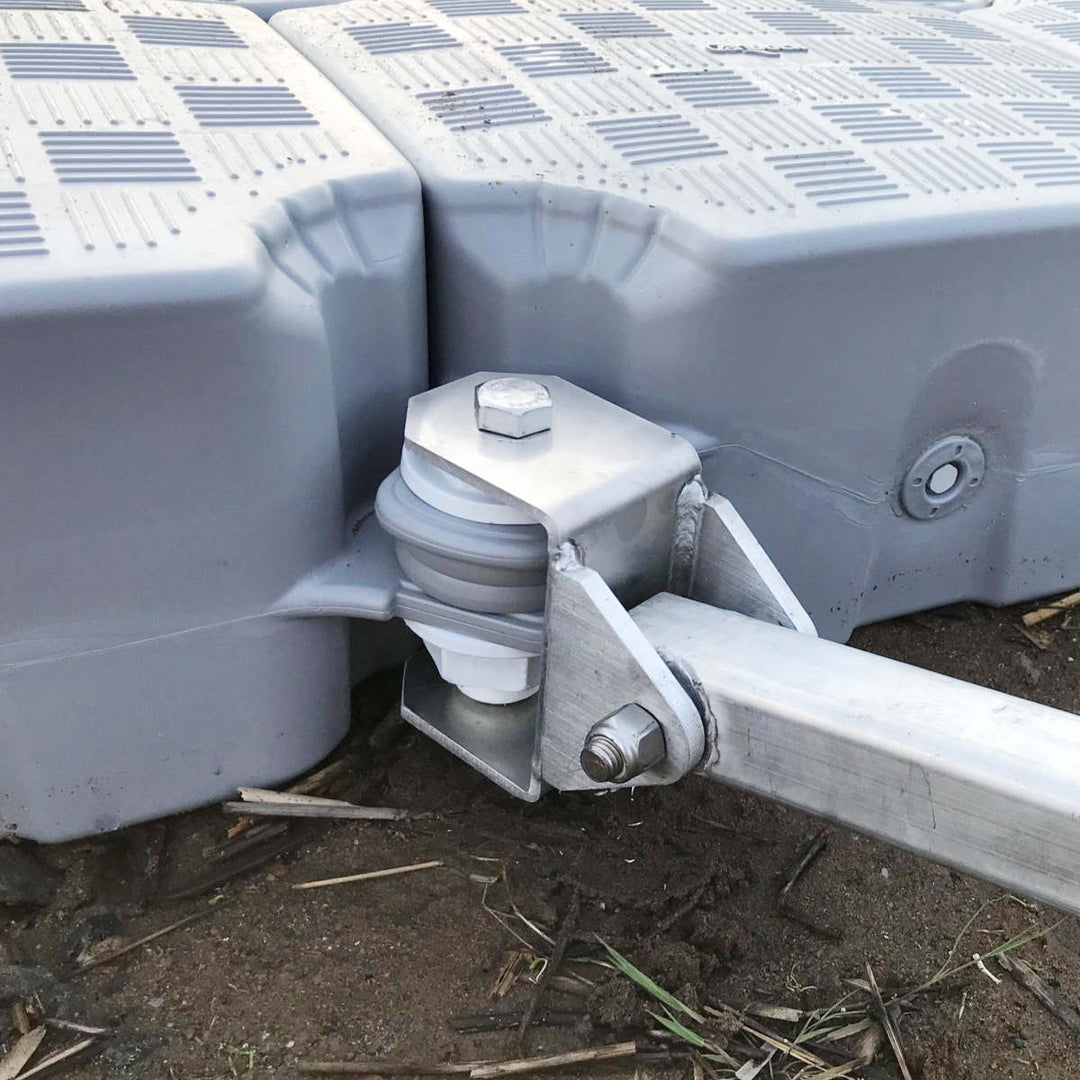 Bras d'ancrage en aluminium