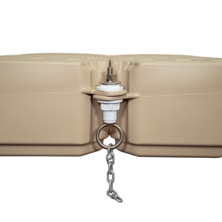 Candock HD anchoring ring made from stainless steel 316 for secure dock stability