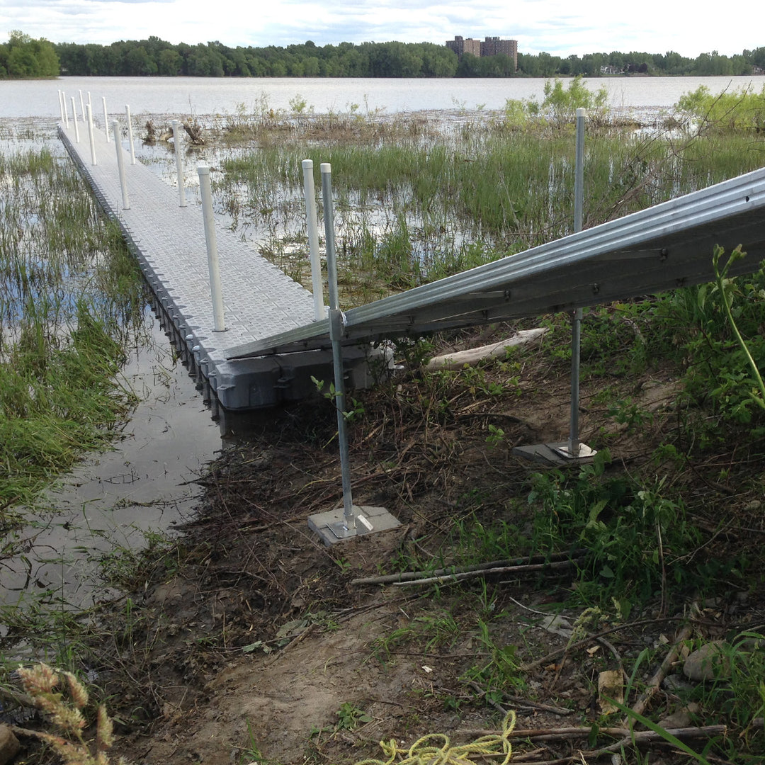 Dock leg pad for 1 11/16 inch pile