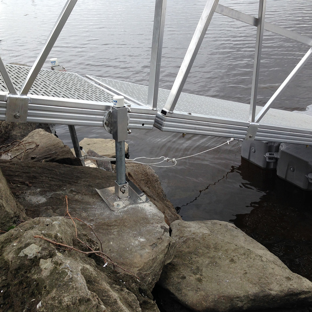 Dock leg pad for 1 11/16 inch pile