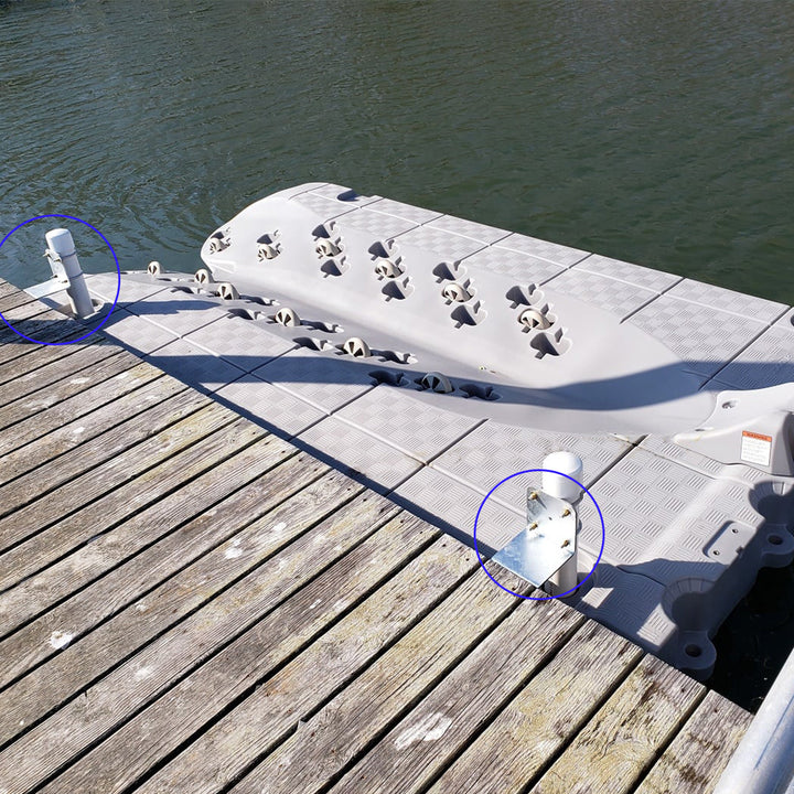 Z Bracket for Easy Dock Anchoring
