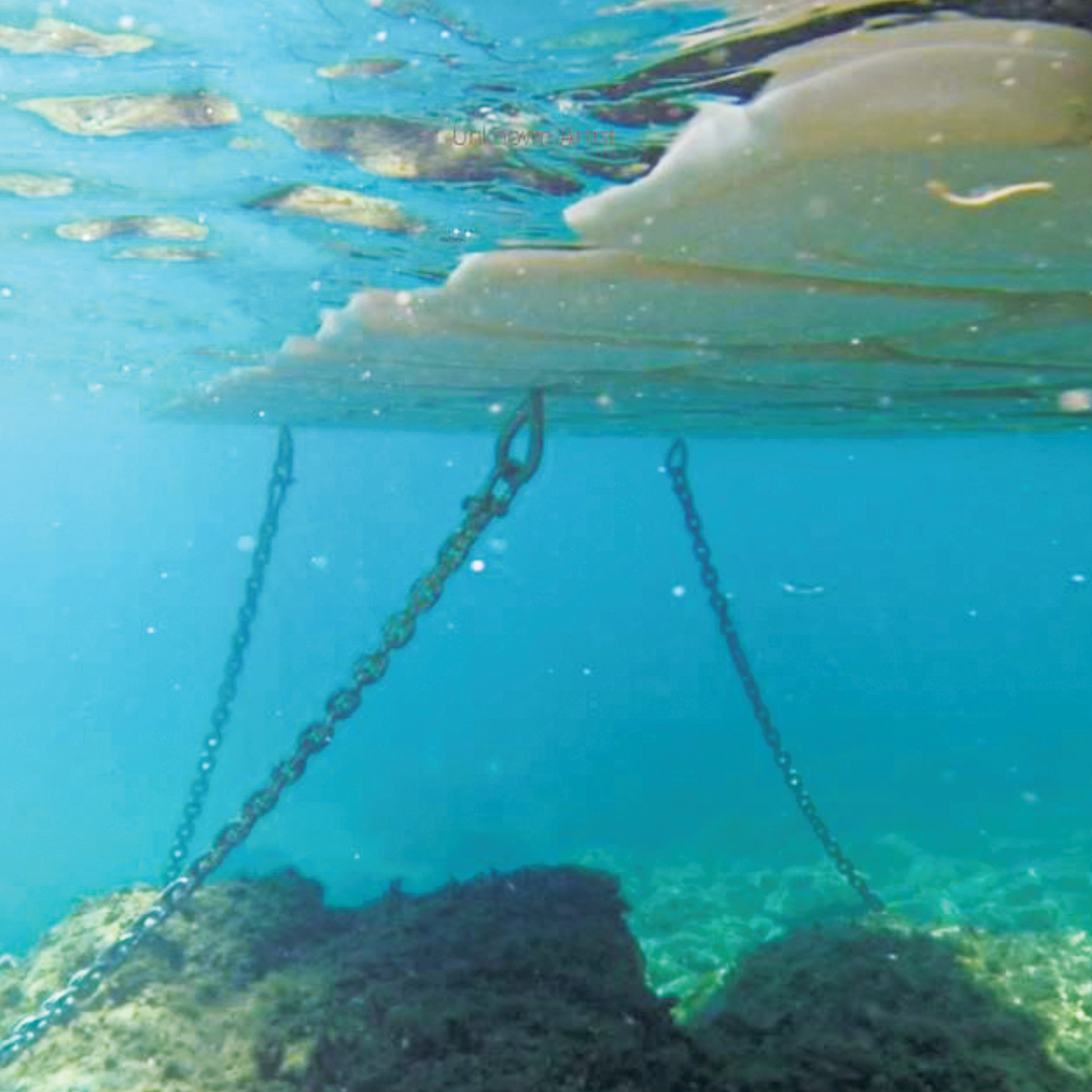 Anneau d'ancrage de mer