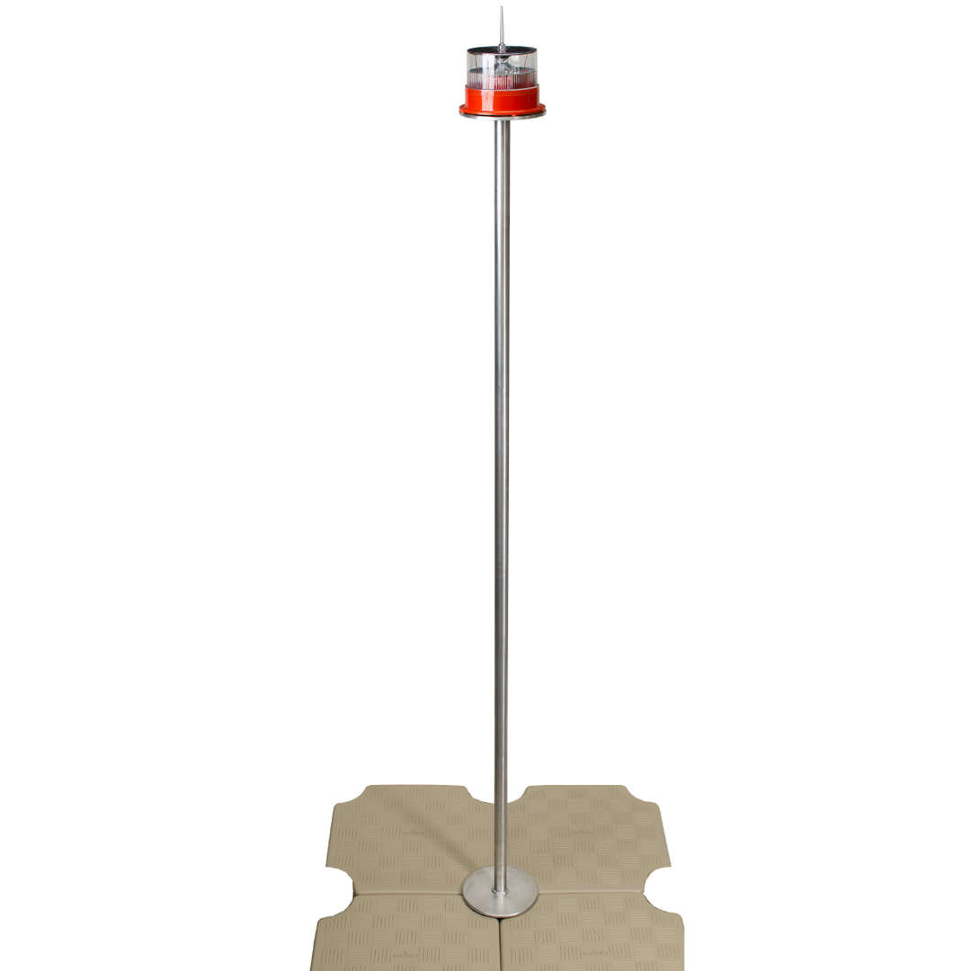 Solar Marine Light on connecting pin