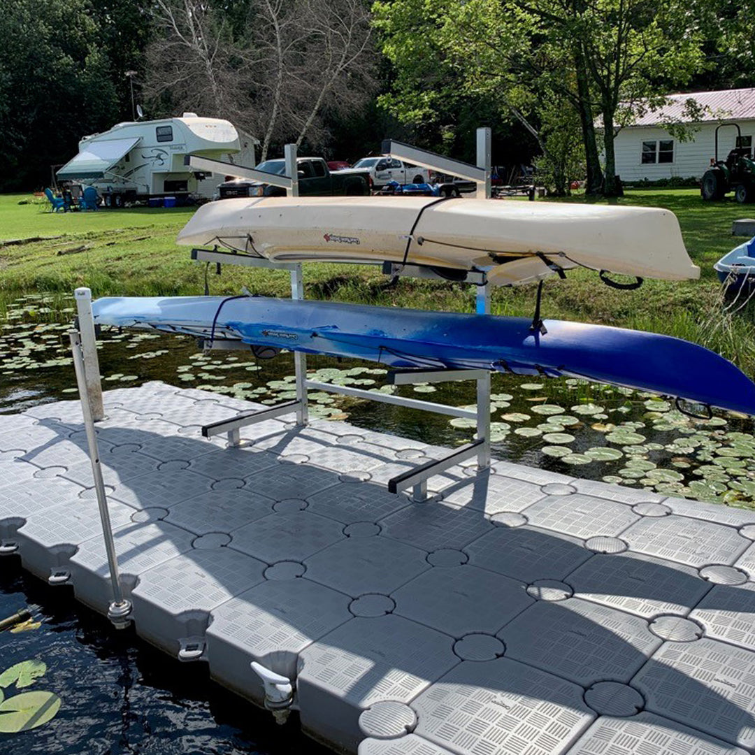 Candock Modular Kayak Rack | Adaptable Watercraft Storage