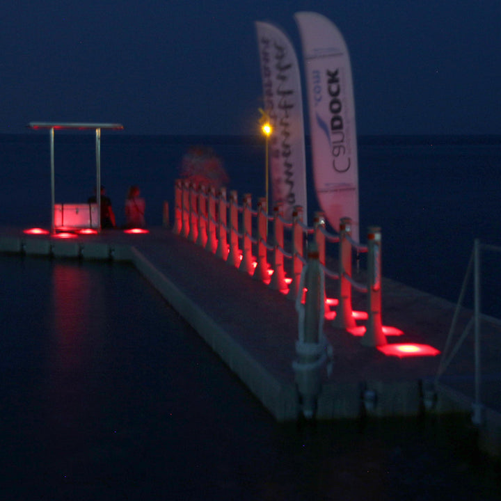 Lumière LED (RGB) pour quai Candock