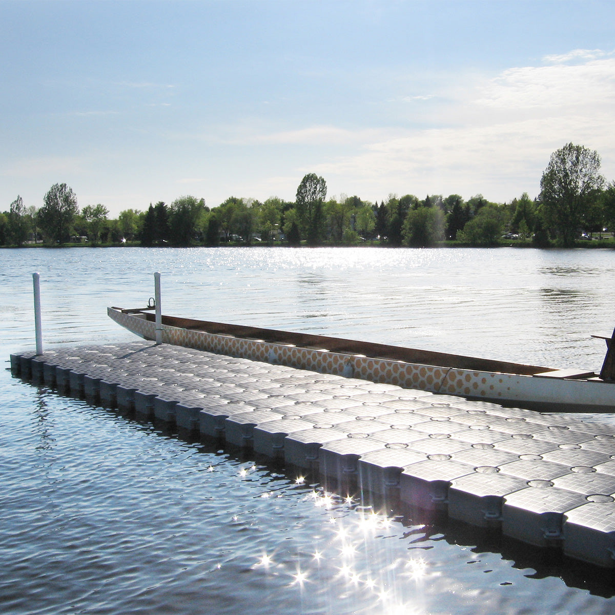 Buy Low Profile Cube Floating Dock | Candock, CA