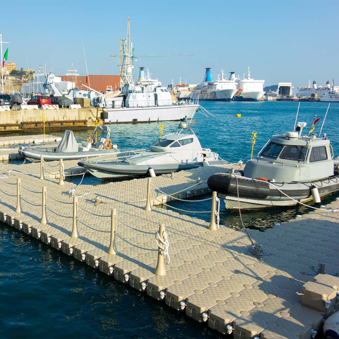 Pourquoi utiliser les systèmes flottants Candock pour la Défense militaire nautique?