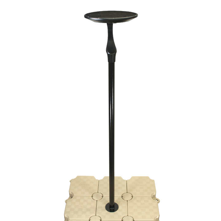 Solar Mast light on post cube