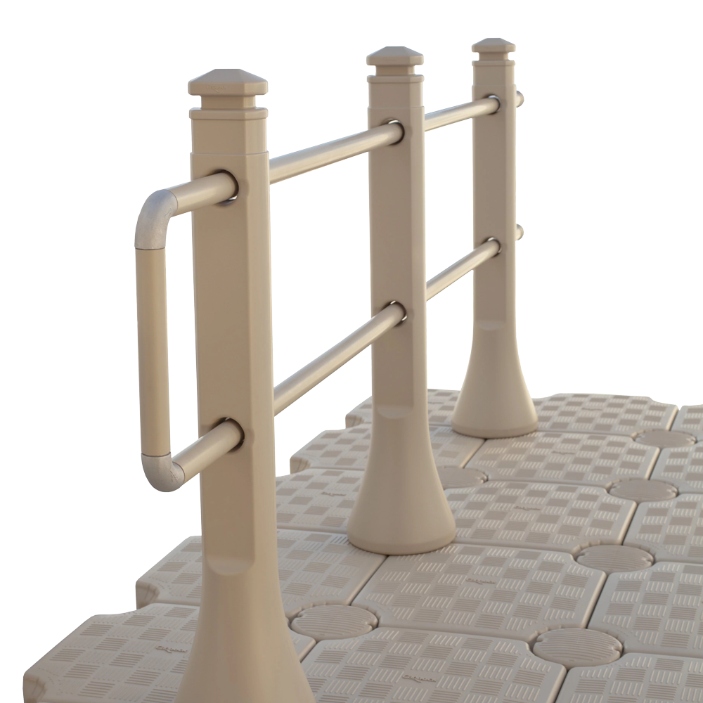 Shop Handrail Post for Floating Docks - Candock